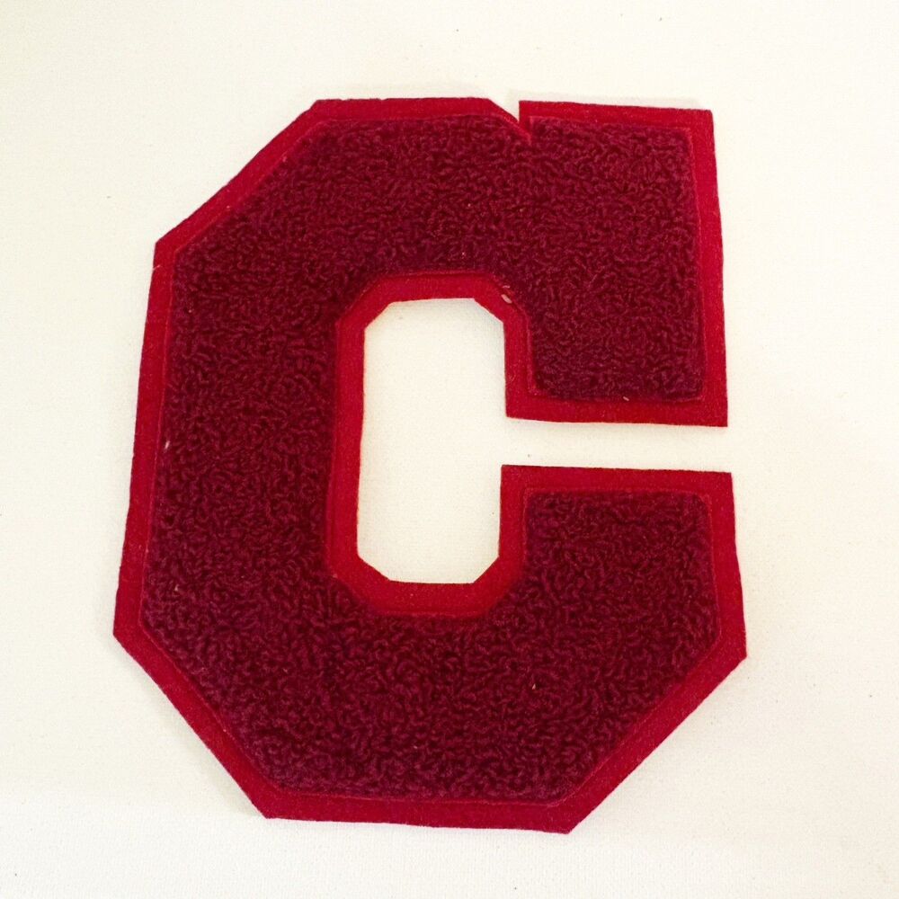St Christophers School Chenille C Richmond VA Letterman Patch Football 1950s